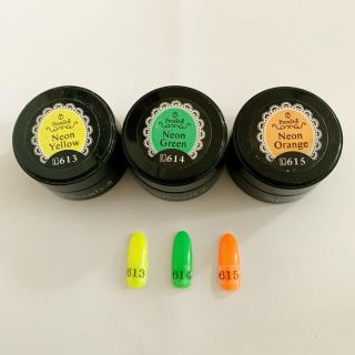 送料無料☆PRE GEL プリジェル　カラージェル　３色　セルフネイル　Nail(カラージェル)