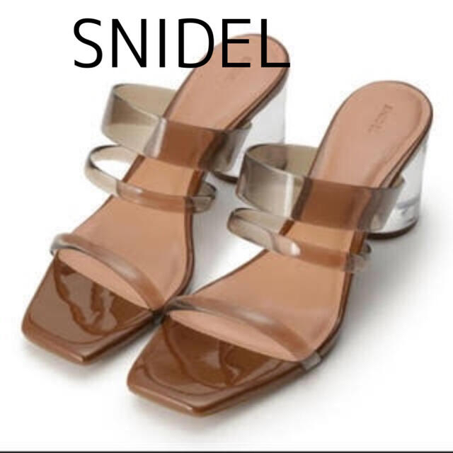 SNIDEL(スナイデル)のSNIDELクリアヒールサンダル👡 レディースの靴/シューズ(サンダル)の商品写真