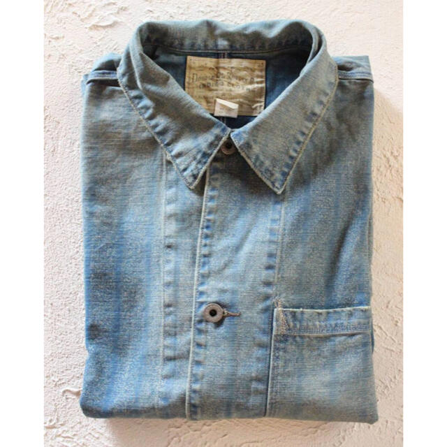 RRL - 新品*RRL*ストライプド インディゴ ツイル ジャケット*S*ダブル