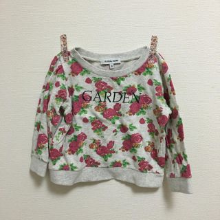 グローバルワーク(GLOBAL WORK)のグローバルワーク/花柄トレーナー(Tシャツ/カットソー)