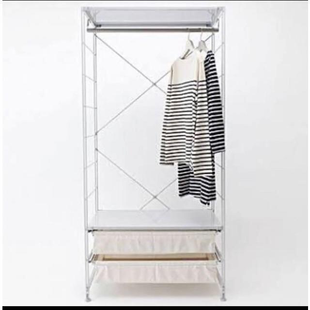 Muji 無印良品 無印良品 スチールユニットシェルフ ワードローブ 引出し付きの通販 By 2yan S Shop ムジルシリョウヒンならラクマ