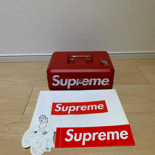 supreme 17AW Lock Box led 金庫 工具入れ 赤