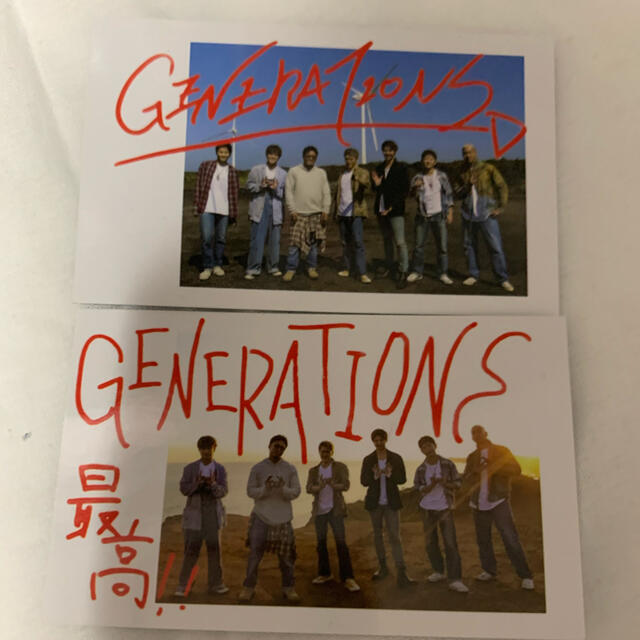 GENERATIONS(ジェネレーションズ)のGENERATIONS You&I フォトカード エンタメ/ホビーのタレントグッズ(ミュージシャン)の商品写真