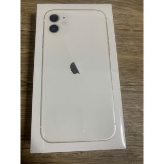 アップル(Apple)のiPhone11  white 128GB SIMフリー 白 ホワイト 新品(スマートフォン本体)