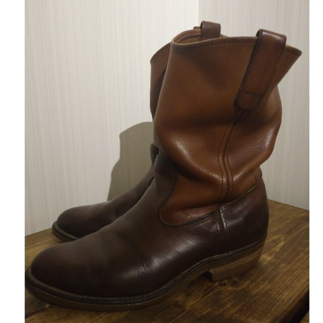 REDWING(レッドウィング)の👞REDWING US8 ｴﾝｼﾞﾆｱﾌﾞｰﾂ ﾍﾟｺｽﾌﾞｰﾂ👞 メンズの靴/シューズ(ブーツ)の商品写真