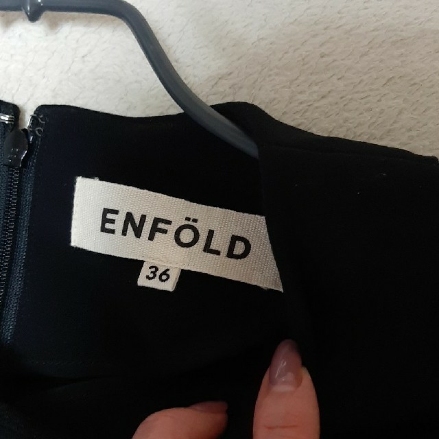 ENFOLD ワンピースブラック