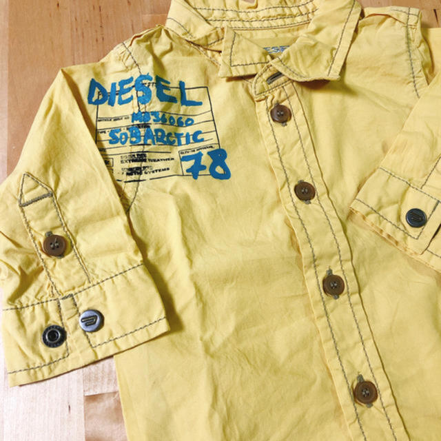DIESEL(ディーゼル)のDIESEL 正規 3M ベビーシャツ キッズ/ベビー/マタニティのベビー服(~85cm)(シャツ/カットソー)の商品写真