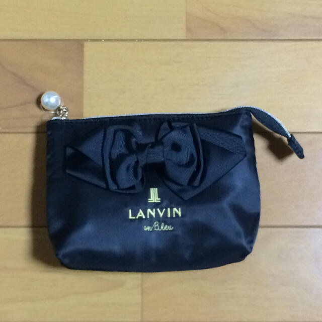 LANVIN en Bleu(ランバンオンブルー)のりぃにゃぁー様専用 ランバンオンブルー ポーチ レディースのファッション小物(ポーチ)の商品写真