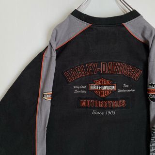 ハーレーダビッドソン(Harley Davidson)のハーレーダビッドソン　HARLEY-DAVIDSON ロングTシャツ　ハーレー(Tシャツ/カットソー(七分/長袖))