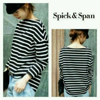 スピックアンドスパン(Spick & Span)のスピック＆スパン　カットソー　F(カットソー(長袖/七分))