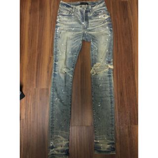 サンローラン(Saint Laurent)のAMIRI art broken jeans 28 2018aw(デニム/ジーンズ)