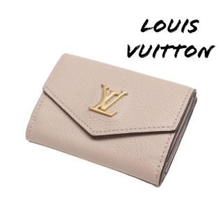 ルイヴィトン(LOUIS VUITTON)のルイヴィトン ポルトフォイユ ロックミニ 三つ折り財布 ベージュ(財布)