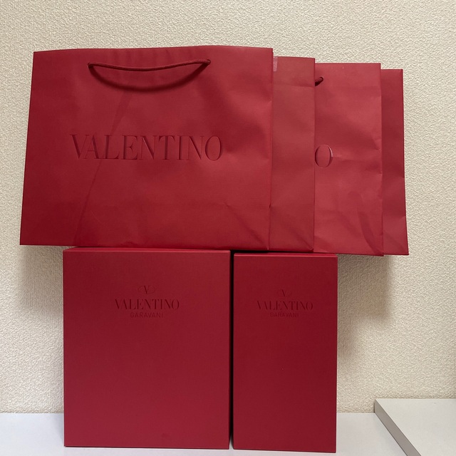 VALENTINO box & 紙袋 & 保存袋