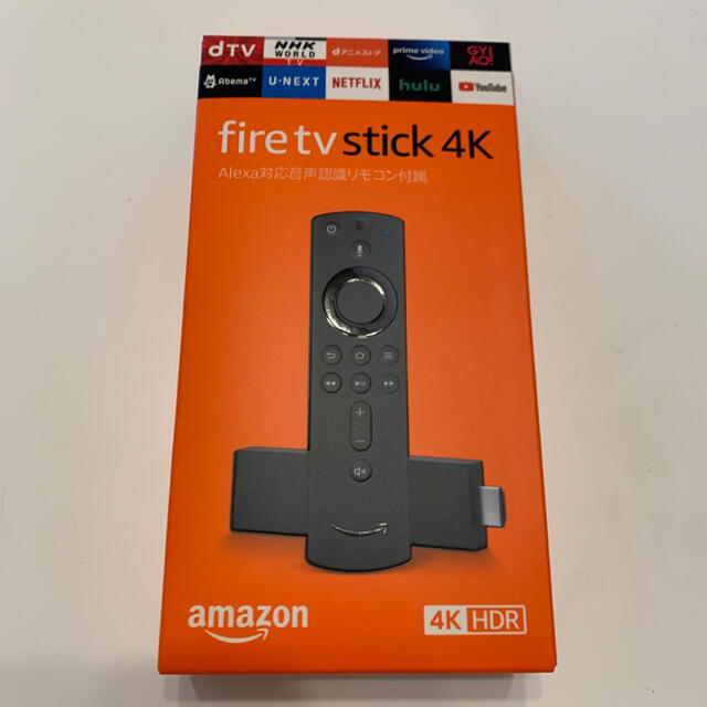 Fire TV Stick 4K - Alexa対応音声認識リモコン付属