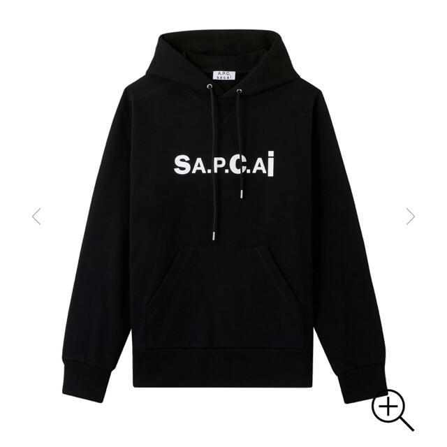 新品 A.P.C × Sacai Taiyo フーディ Mサイズ ブラック