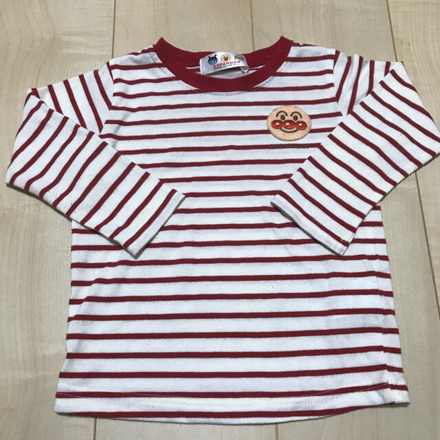 BANDAI(バンダイ)のアンパンマン  長袖シャツ　95cm キッズ/ベビー/マタニティのキッズ服男の子用(90cm~)(Tシャツ/カットソー)の商品写真