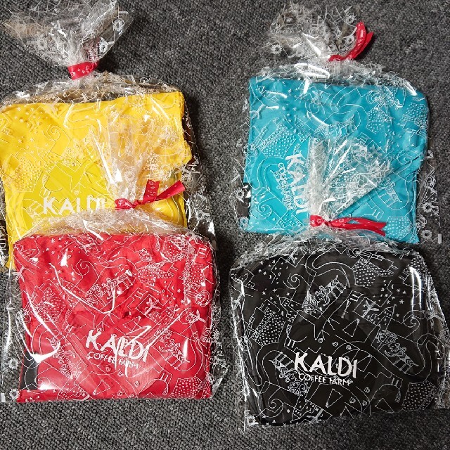 KALDI(カルディ)のカルディ エコバック4枚 レディースのバッグ(エコバッグ)の商品写真