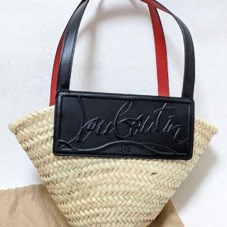 クリスチャンルブタン(Christian Louboutin)の【新品正規品】新作☆CHRISTIAN LOUBOUTIN　かごバッグ(かごバッグ/ストローバッグ)