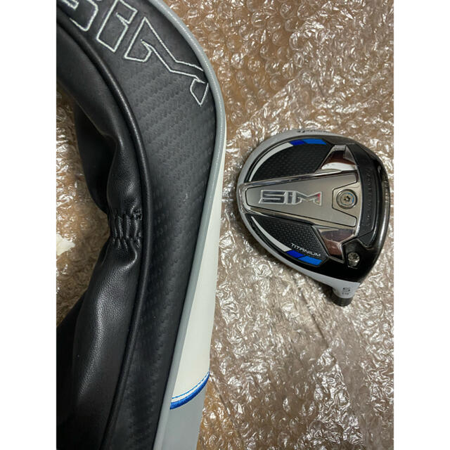 TaylorMade(テーラーメイド)の一月購入☆SIM シム フェアウェイウッド 5W 19°  ヘッドとカバー スポーツ/アウトドアのゴルフ(クラブ)の商品写真