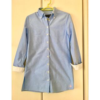 ブルックスブラザース(Brooks Brothers)の美品　Brooks Brothers チュニックシャツ　トラッド(シャツ/ブラウス(長袖/七分))