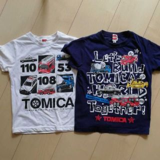 タカラトミー(Takara Tomy)のトミカ半袖Ｔシャツ　２枚セット　110(Tシャツ/カットソー)