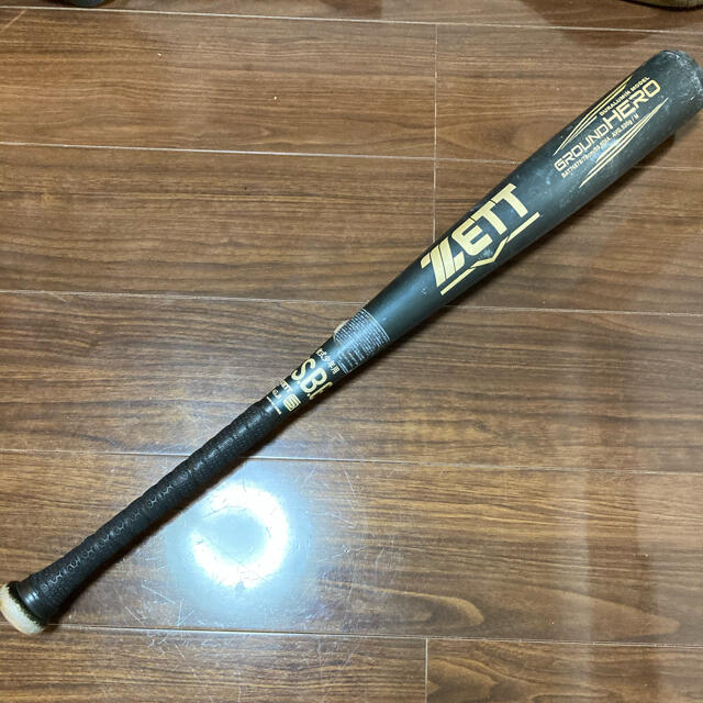 ZETT(ゼット)のゼット　グラウンドヒーロー　78cm 520g スポーツ/アウトドアの野球(バット)の商品写真