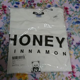 ハニーシナモン(Honey Cinnamon)のHoney Cinnamon ハニーシナモン ロンT 白(Tシャツ(長袖/七分))