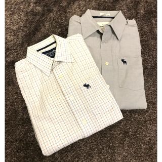 アバクロンビーアンドフィッチ(Abercrombie&Fitch)のアバクロ　カッターシャツ　2枚セット(シャツ)