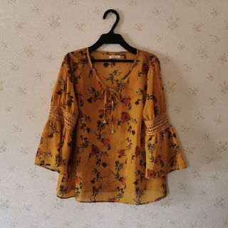 シフォントップス🌼まっつんさま専用(シャツ/ブラウス(長袖/七分))