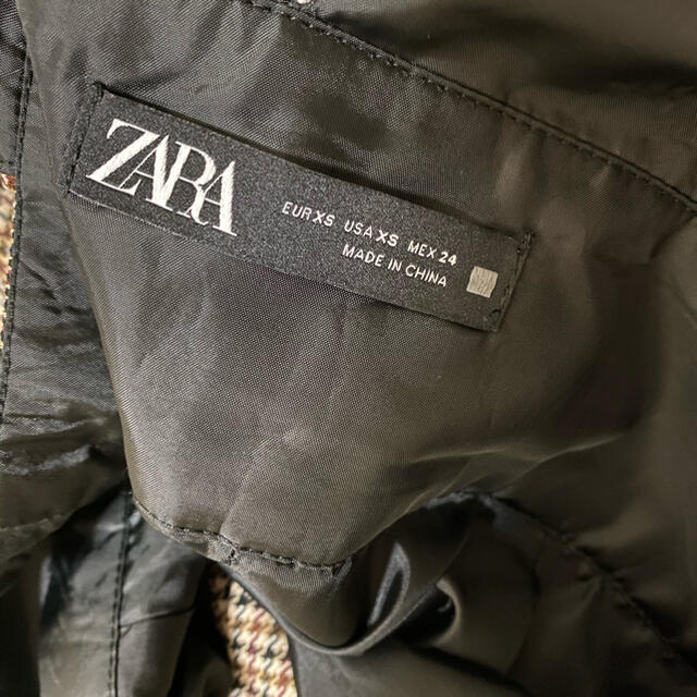 ZARA(ザラ)のチェック柄ミディ丈ジャンパースカート レディースのスカート(ロングスカート)の商品写真
