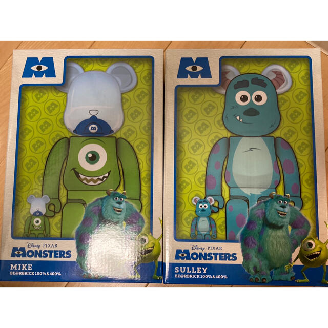 BE@RBRICK ベアブリック サリー マイク 100% & 400% BE@RBRICK ベアブリック サリー マイク 100% & 400%