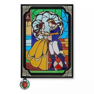 ディズニー 美女と野獣 ノートブック Stained Glass Window(キャラクターグッズ)