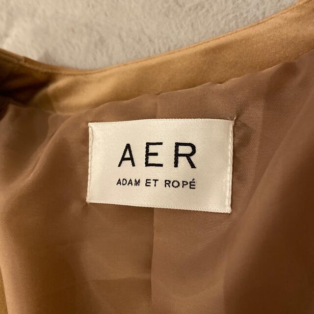 Adam et Rope'(アダムエロぺ)の美品⭐︎アダムエロペ　コーデュロイジャケット レディースのジャケット/アウター(ノーカラージャケット)の商品写真