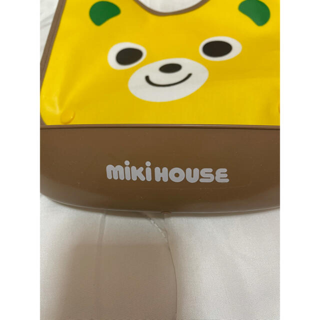 mikihouse(ミキハウス)のミキハウス エプロン キッズ/ベビー/マタニティの授乳/お食事用品(お食事エプロン)の商品写真