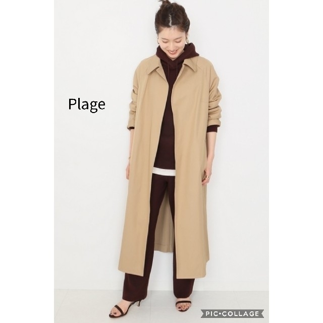 Plage(プラージュ)の【Plage】プラージュ  SALT COTTON トレンチコート レディースのジャケット/アウター(トレンチコート)の商品写真