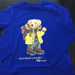 ポロラルフローレン(POLO RALPH LAUREN)の【新品 未使用】ラルフローレン ベア 長袖 シャツ 5T 110/120 ポロ(Tシャツ/カットソー)