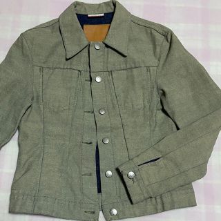 マックスアンドコー(Max & Co.)のANNA様専用　MAX&Co. のデニムGジャン　グレー青　美品(Gジャン/デニムジャケット)