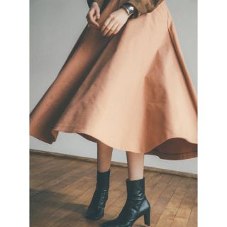 CLANE♡CHAMBRAY CIRCULAR SKIRT(ロングスカート)