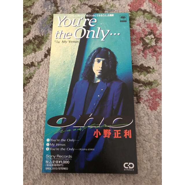 You’re the Only… 小野正利　CD エンタメ/ホビーのCD(ポップス/ロック(邦楽))の商品写真