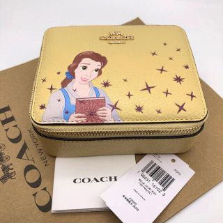 COACH  コーチ　ディズニー　コラボ　美女と野獣　ベル　ショルダー　未使用品