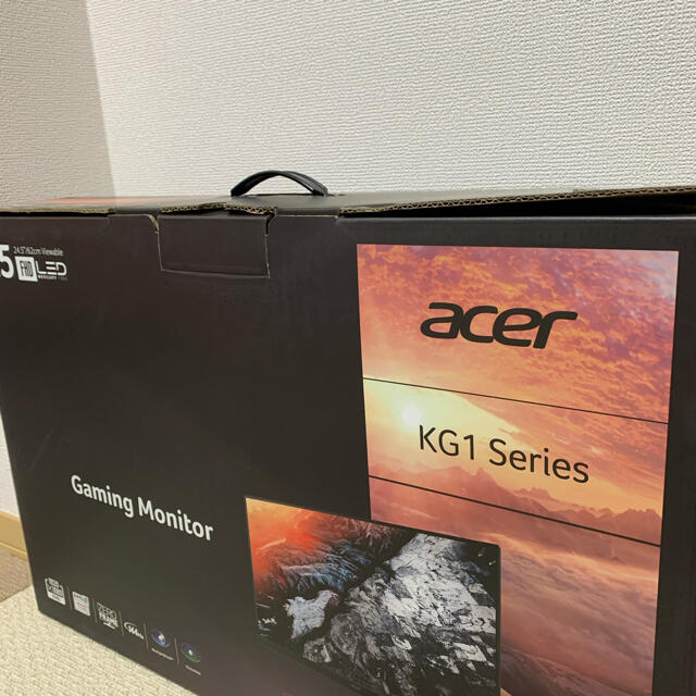 ディスプレイacer KG1 251Q 24.5インチ 144Hz ゲーミング モニター