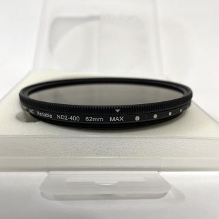 可変式NDフィルター 82mm K&F Concept ND2-ND400(フィルター)