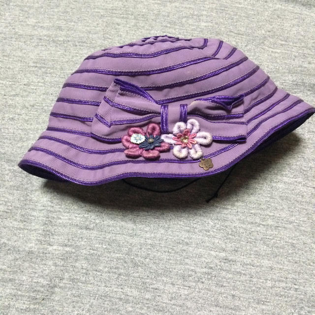 ANNA SUI mini(アナスイミニ)のアナスイミニ 48-52cm キッズ/ベビー/マタニティのこども用ファッション小物(帽子)の商品写真