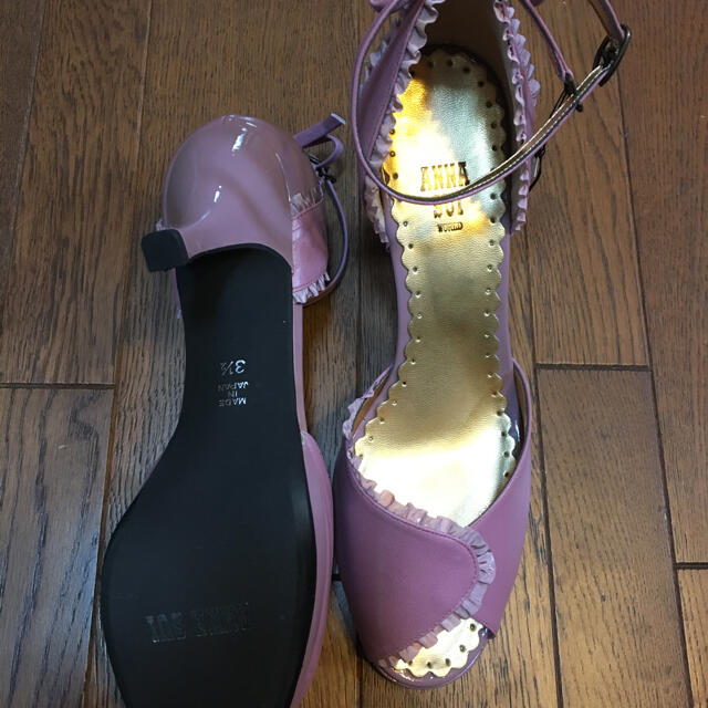 ANNA SUI(アナスイ)のAnna sui オープントゥパンプス レディースの靴/シューズ(ハイヒール/パンプス)の商品写真