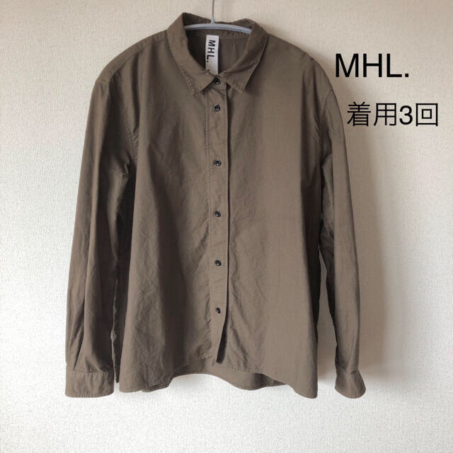 mhl マーガレットハウエル　コットンシャツジャケット