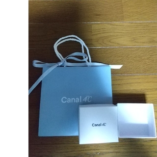 カナルヨンドシー(canal４℃)のCANEL 4℃ 袋 箱 リボン(ショップ袋)