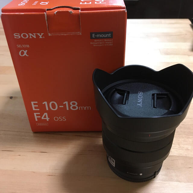 新品、本物、当店在庫だから安心】 SONY - SONY E10-18F4OSS 超広角 ...