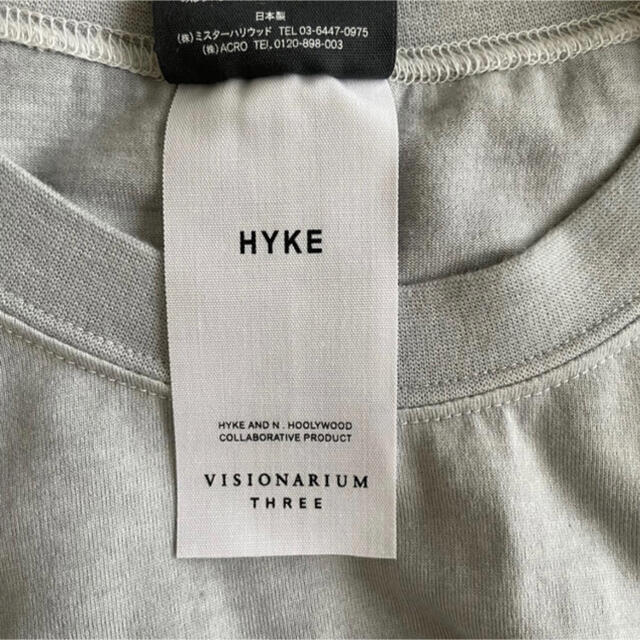 HYKE(ハイク)のHYKE N.HOOLYWOOD VISIONARIUM THREE Tシャツ メンズのトップス(Tシャツ/カットソー(半袖/袖なし))の商品写真
