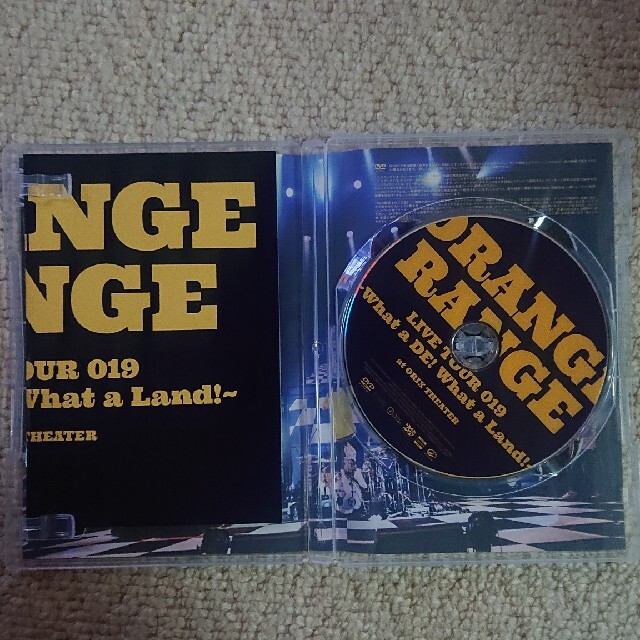 ORANGE RANGE/DVD/LIVE TOUR 019～What a DE