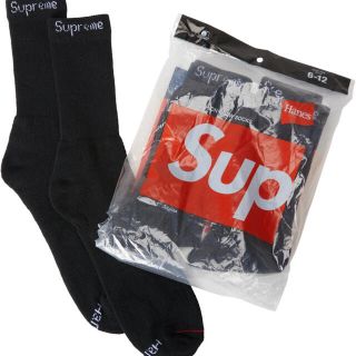 シュプリーム(Supreme)のsupreme ソックス ブラック(その他)